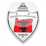 Professional land surveyors of Oregon seal